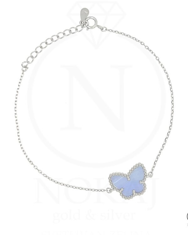 Srebrna narukvica Turquoise Butterfly