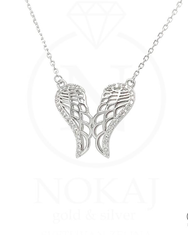 Srebrna ogrlica Angel Wings