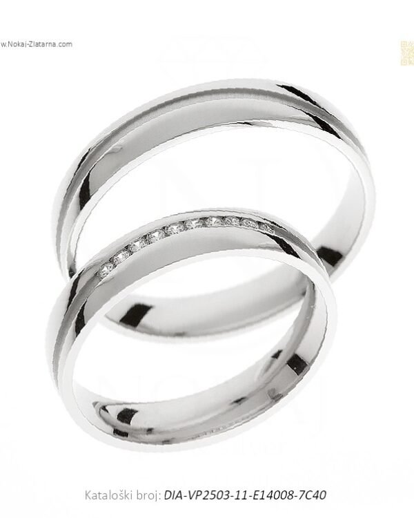 VJENČANO PRSTENJE – ZA LJUBITELJE PROČIŠĆENOG IZGLEDA (S DIJAMANTIMA)