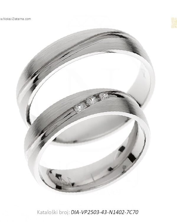 VJENČANO PRSTENJE – PODSJETNIK NA SVAKODNEVNU PREDANOST (S DIJAMANTIMA)