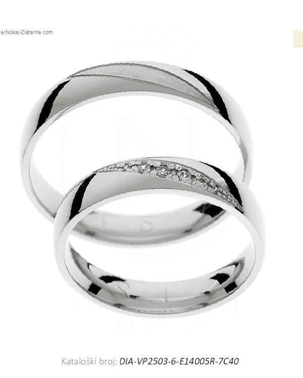 VJENČANO PRSTENJE – IDEALNA RAVNOTEŽA FORME I UDOBNOSTI (S DIJAMANTIMA)