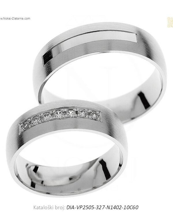 VJENČANO PRSTENJE – SIMBOL TRAJNE LJUBAVI (S DIJAMANTIMA)
