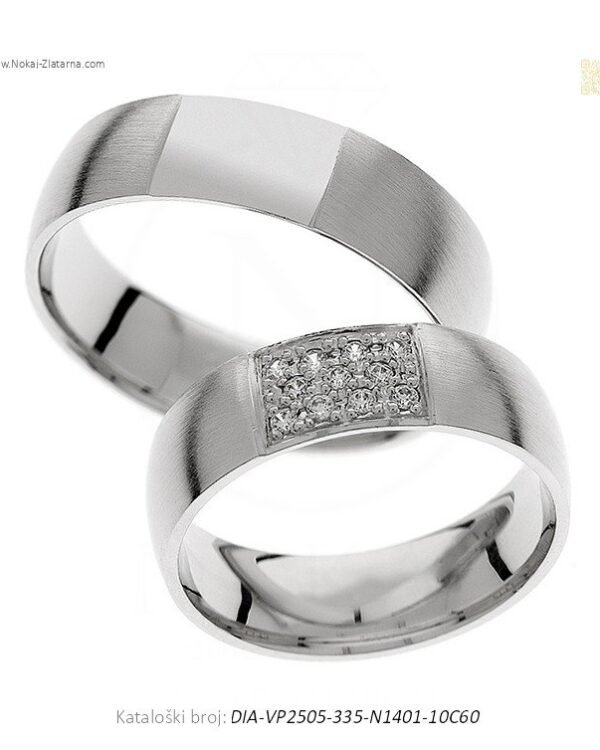 VJENČANO PRSTENJE – ČVRSTA OSNOVA ZA NOVI POČETAK (S DIJAMANTIMA)