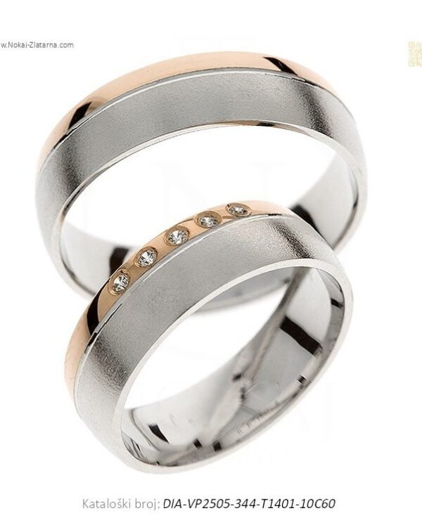 VJENČANO PRSTENJE TRIO – ODRAZ BEZVREMENSKE LJEPOTE (S DIJAMANTIMA)