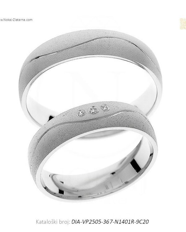 VJENČANO PRSTENJE – ČVRSTA OSNOVA ZA NOVI POČETAK (S DIJAMANTIMA)