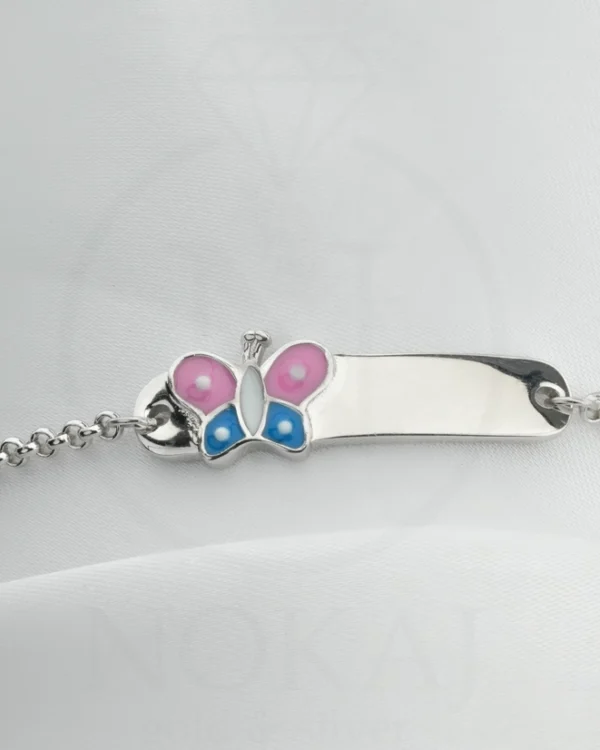 SREBRNA DJEČJA NARUKVICA - LEPTIR (S251125-105059)