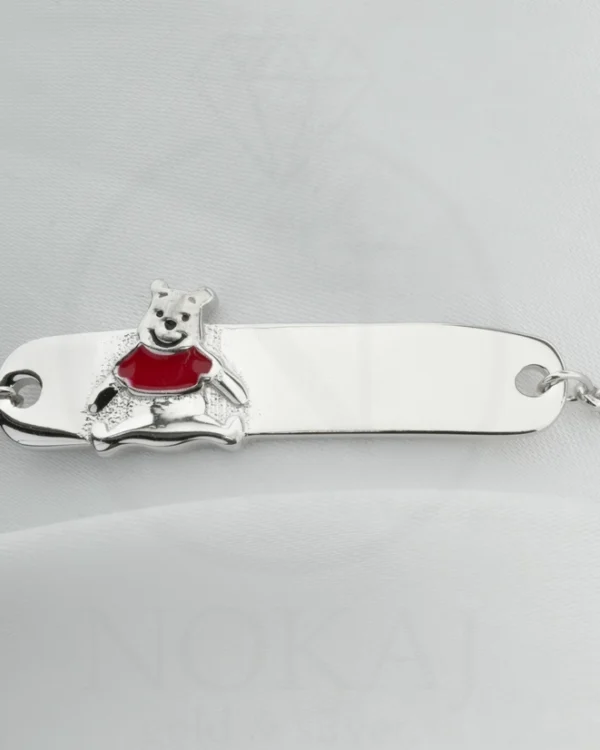 SREBRNA DJEČJA NARUKVICA - MEDO (S251125-112438)