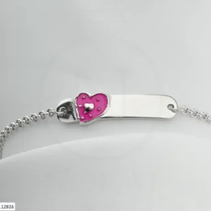 SREBRNA DJEČJA NARUKVICA - SRCE (S251125-112826)