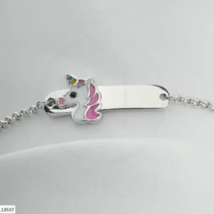 SREBRNA DJEČJA NARUKVICA - JEDNOROG (S251125-113537)