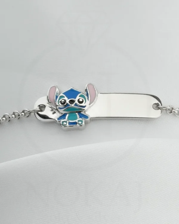 SREBRNA DJEČJA NARUKVICA - STILIZIRANI MOTIV (S251125-120547)