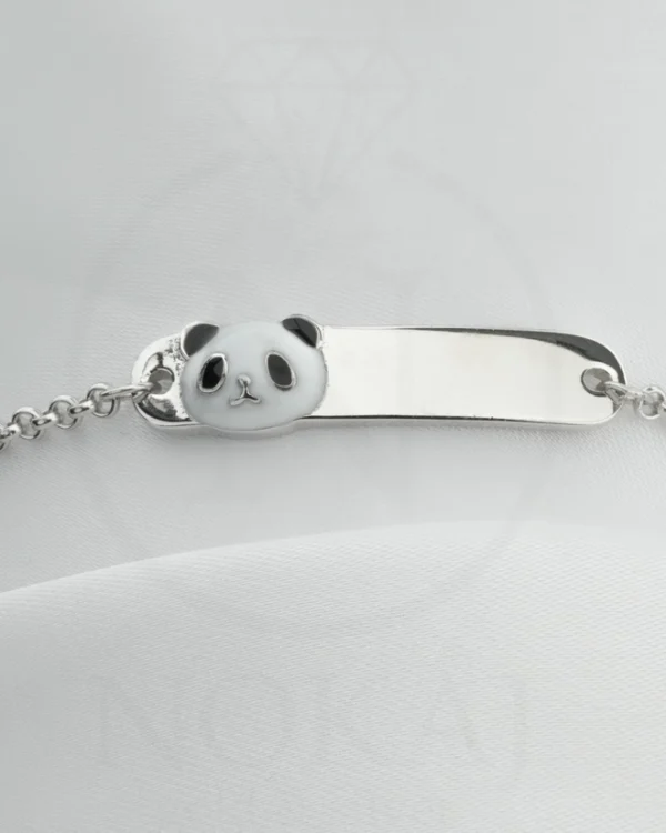 SREBRNA DJEČJA NARUKVICA - PANDA (S251125-121131)