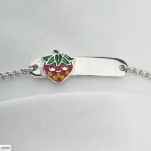 SREBRNA DJEČJA NARUKVICA - JAGODA (S251125-122000)