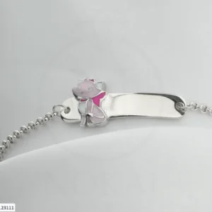 SREBRNA DJEČJA NARUKVICA - LISICA (S251125-123111)