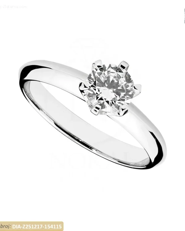 ZLATNI ZARUČNI PRSTEN S DIJAMANTOM (Z251217-154115)