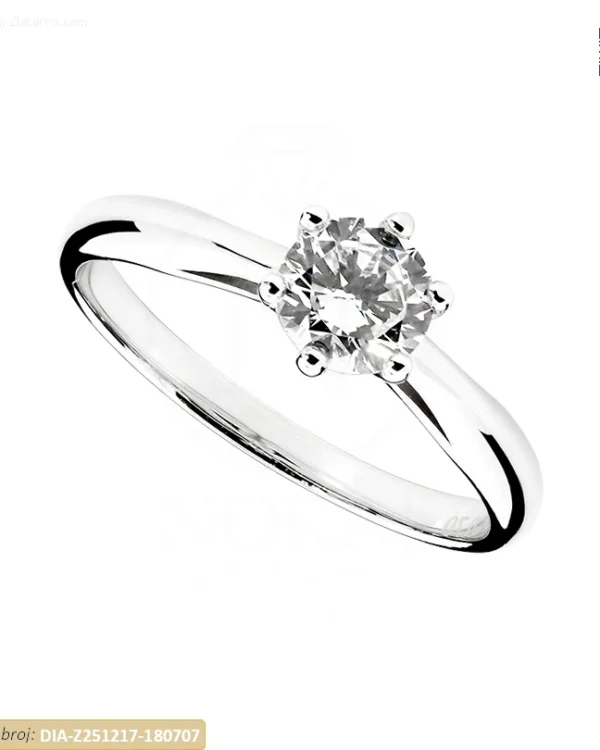 ZLATNI ZARUČNI PRSTEN S DIJAMANTOM (Z251217-180707)