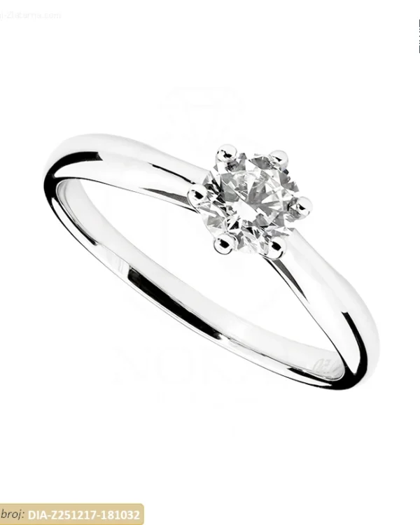 ZLATNI ZARUČNI PRSTEN S DIJAMANTOM (Z251217-181032)