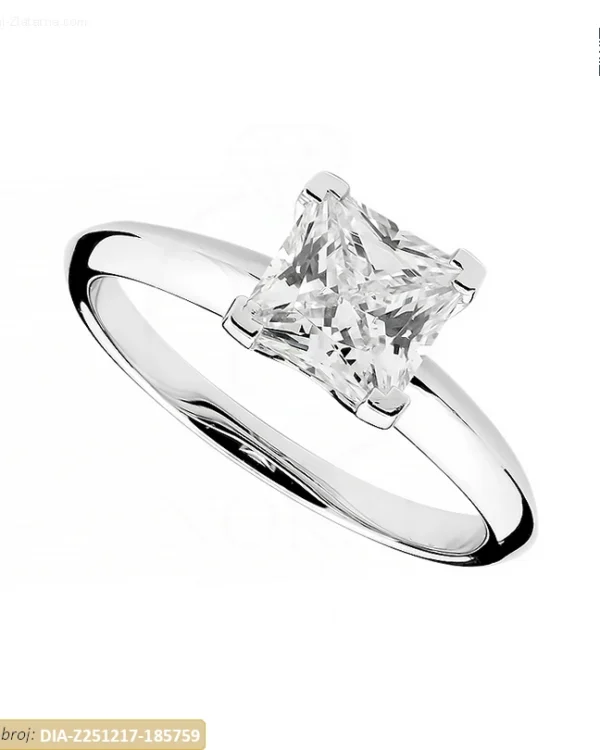 ZLATNI ZARUČNI PRSTEN S DIJAMANTOM (Z251217-185759)