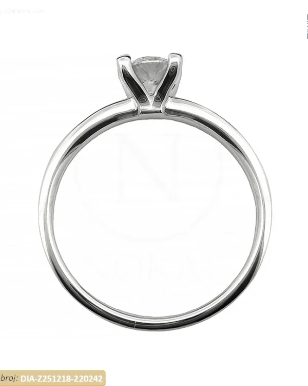 ZLATNI ZARUČNI PRSTEN S DIJAMANTOM (Z251218-220242)