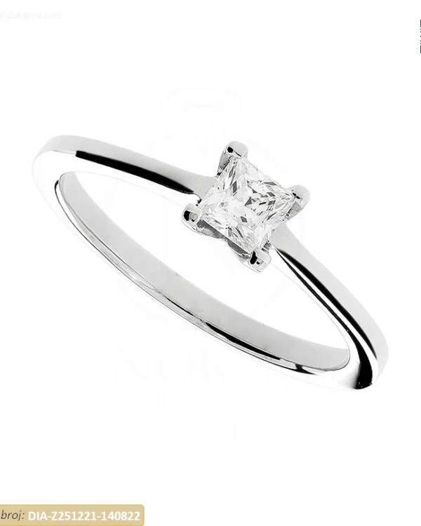 ZLATNI ZARUČNI PRSTEN S DIJAMANTOM (Z251221-140822)