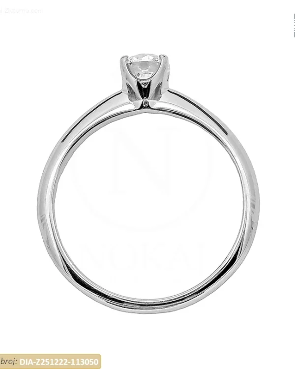 ZLATNI ZARUČNI PRSTEN S DIJAMANTOM (Z251222-113050)