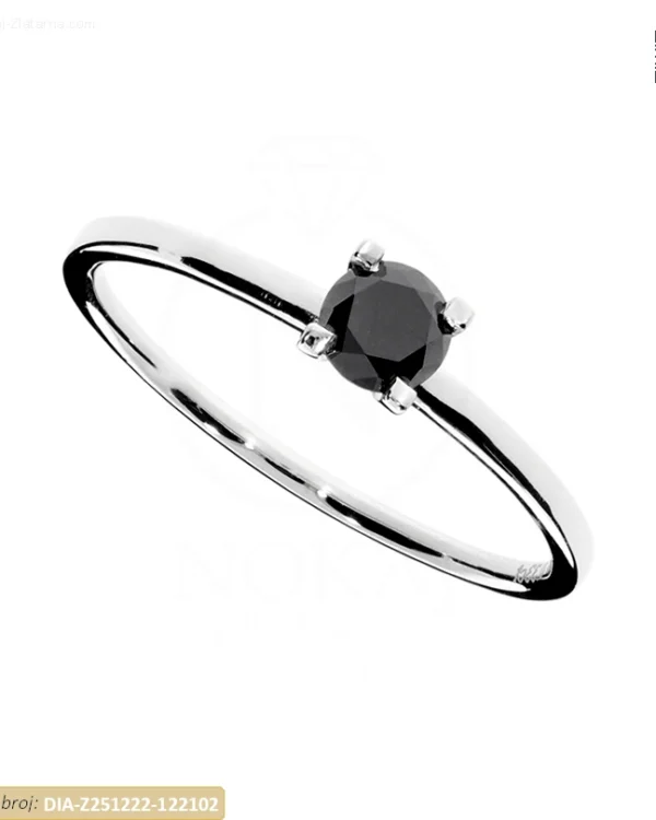 ZLATNI ZARUČNI PRSTEN S DIJAMANTOM (Z251222-122102)