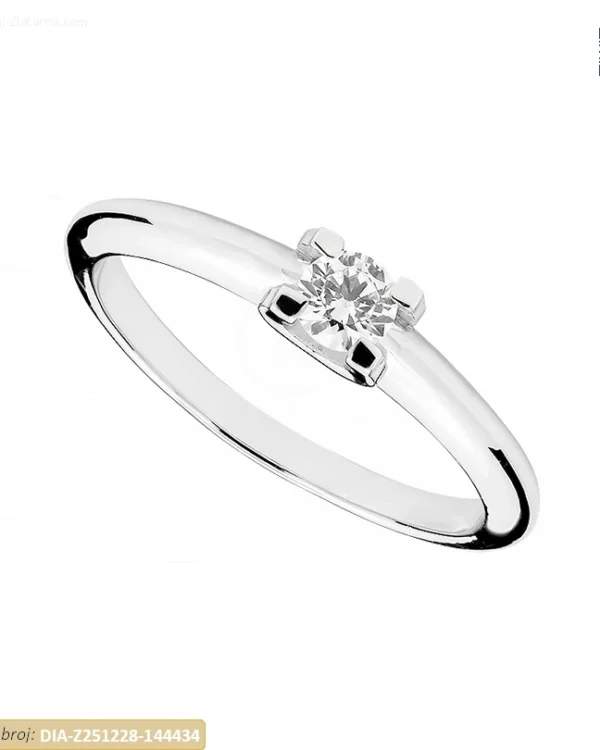 ZLATNI ZARUČNI PRSTEN S DIJAMANTOM (Z251228-144434)