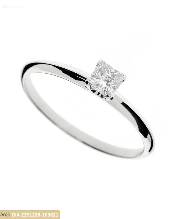 ZLATNI ZARUČNI PRSTEN S DIJAMANTOM (Z251228-165621)