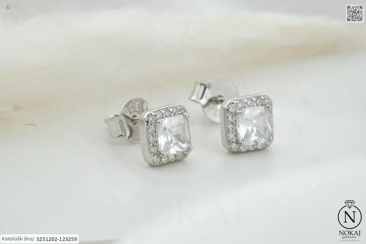 SREBRNE NAUŠNICE S CIRKONIMA (S251202-123259)