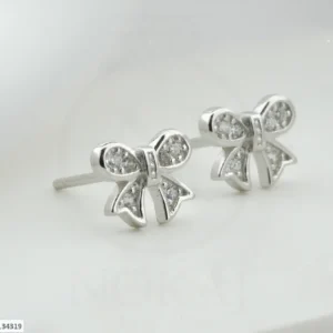 SREBRNE NAUŠNICE S CIRKONIMA - MAŠNICA (S251204-134319)