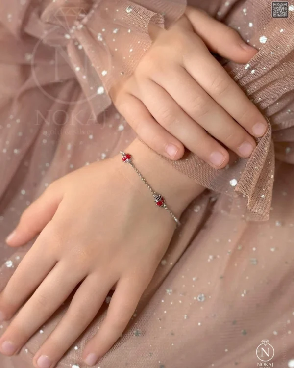 SREBRNA DJEČJA NARUKVICA - BUBAMARA (S251206-182722)