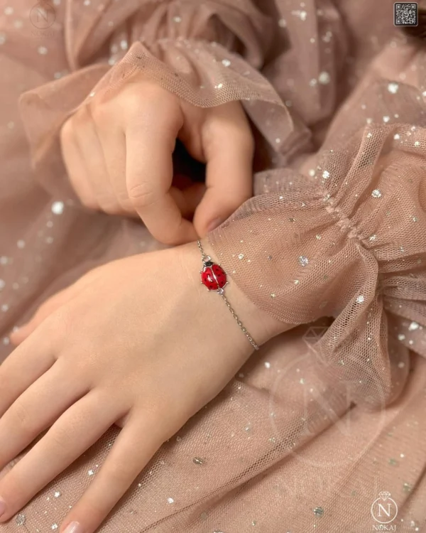 SREBRNA DJEČJA NARUKVICA - BUBAMARA (S251206-182834)