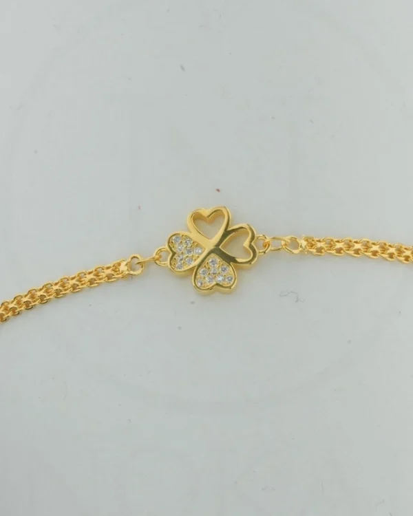 SREBRNA NARUKVICA - DJETELINA (S251206-183511)