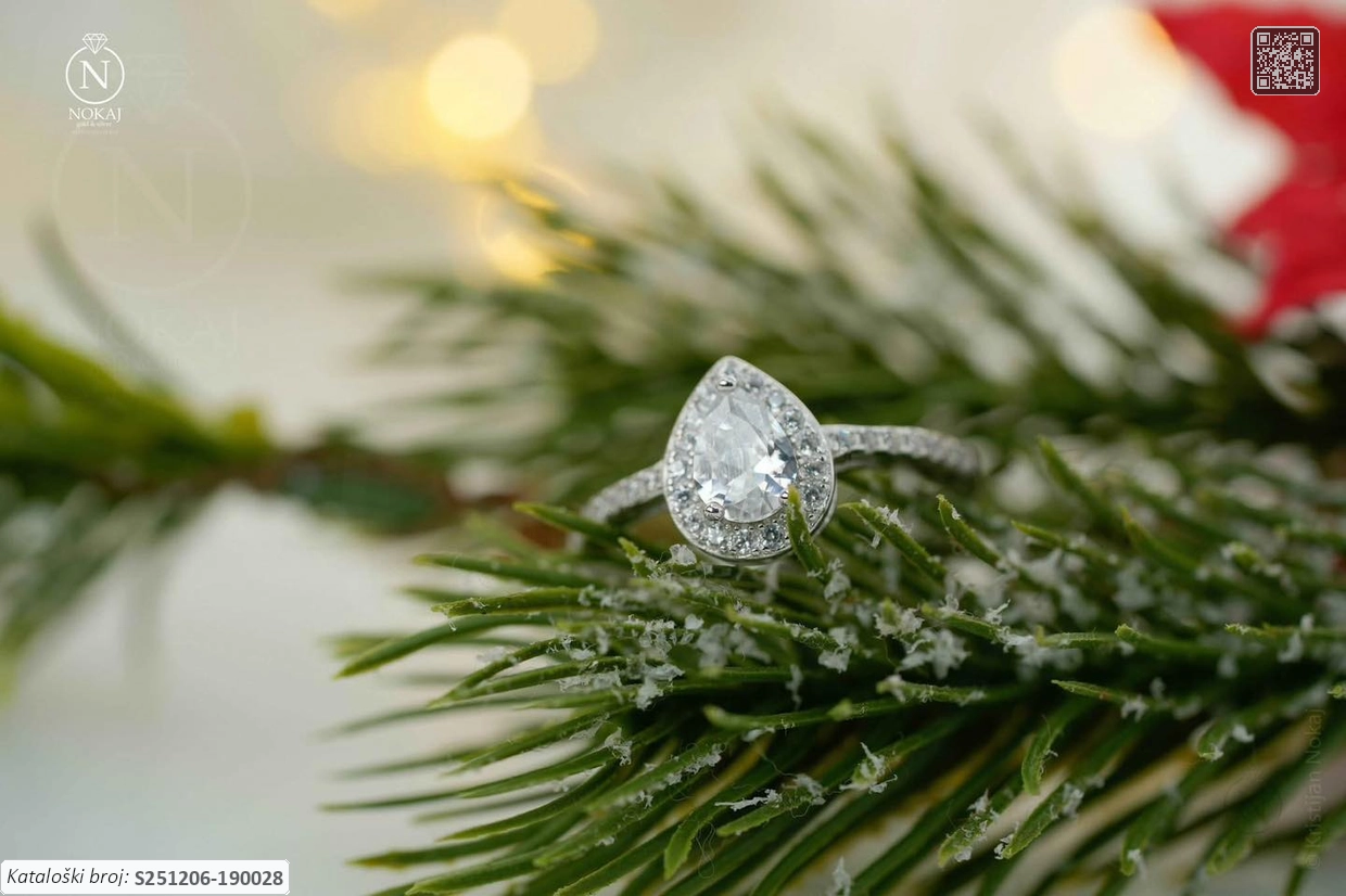 SREBRNI PRSTEN S CIRKONIMA (S251206-190028) - Slika 2