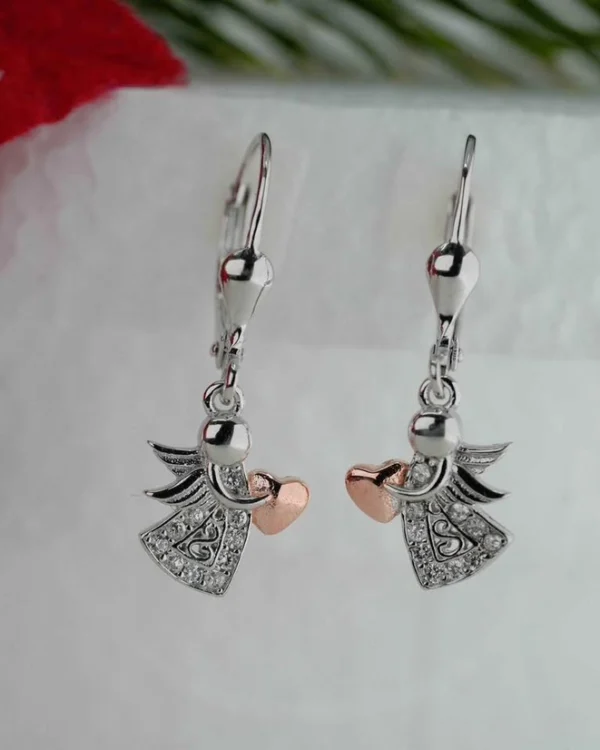 SREBRNE DJEČJE NAUŠNICE - ANĐEO (S251206-190331)