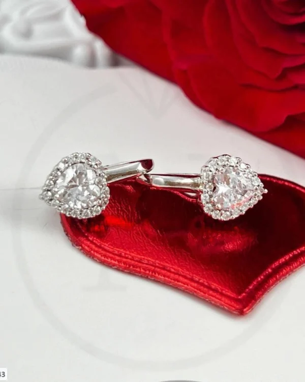 SREBRNE NAUŠNICE - SRCE (S251206-190643)