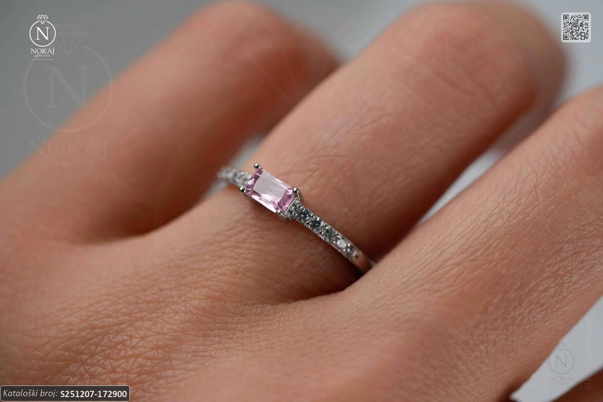SREBRNI PRSTEN S CIRKONIMA (S251207-172900) - Slika 2