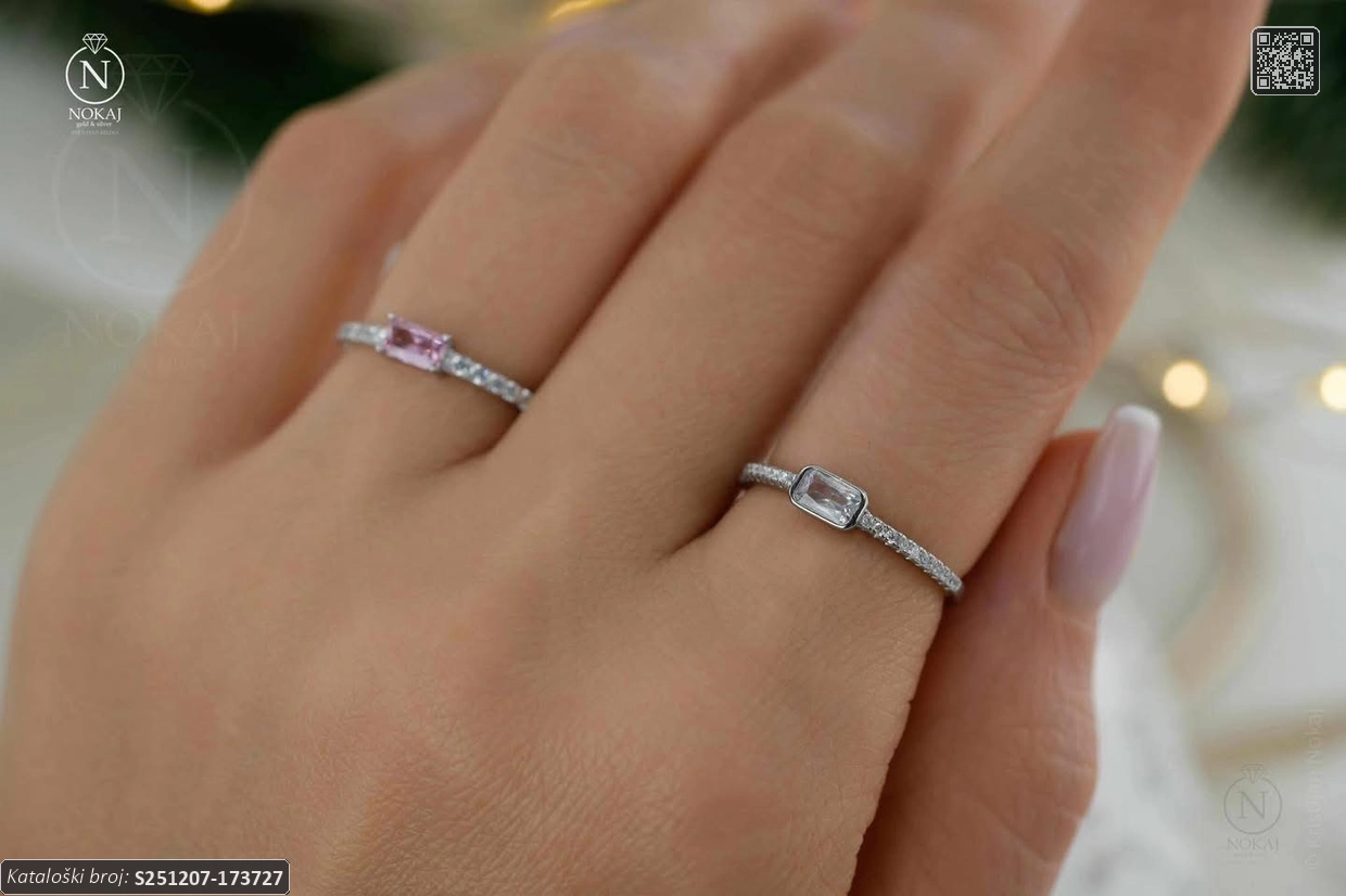 SREBRNI PRSTEN S CIRKONIMA (S251207-173727) - Slika 3
