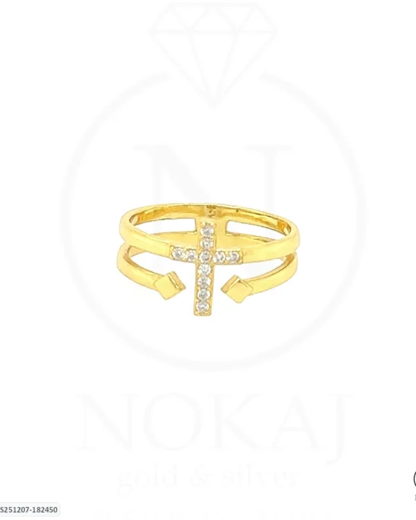 SREBRNI PRSTEN S CIRKONIMA - KRIŽ (S251207-182450)