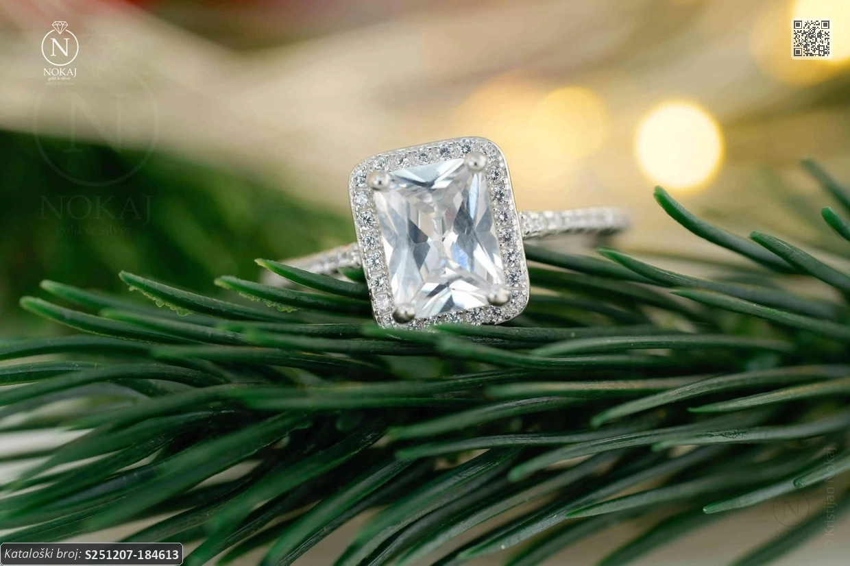 SREBRNI PRSTEN S CIRKONIMA (S251207-184613) - Slika 2