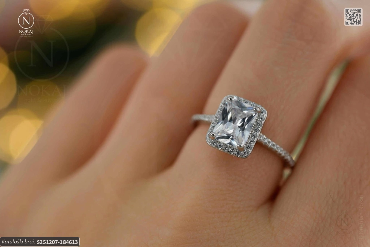 SREBRNI PRSTEN S CIRKONIMA (S251207-184613) - Slika 3