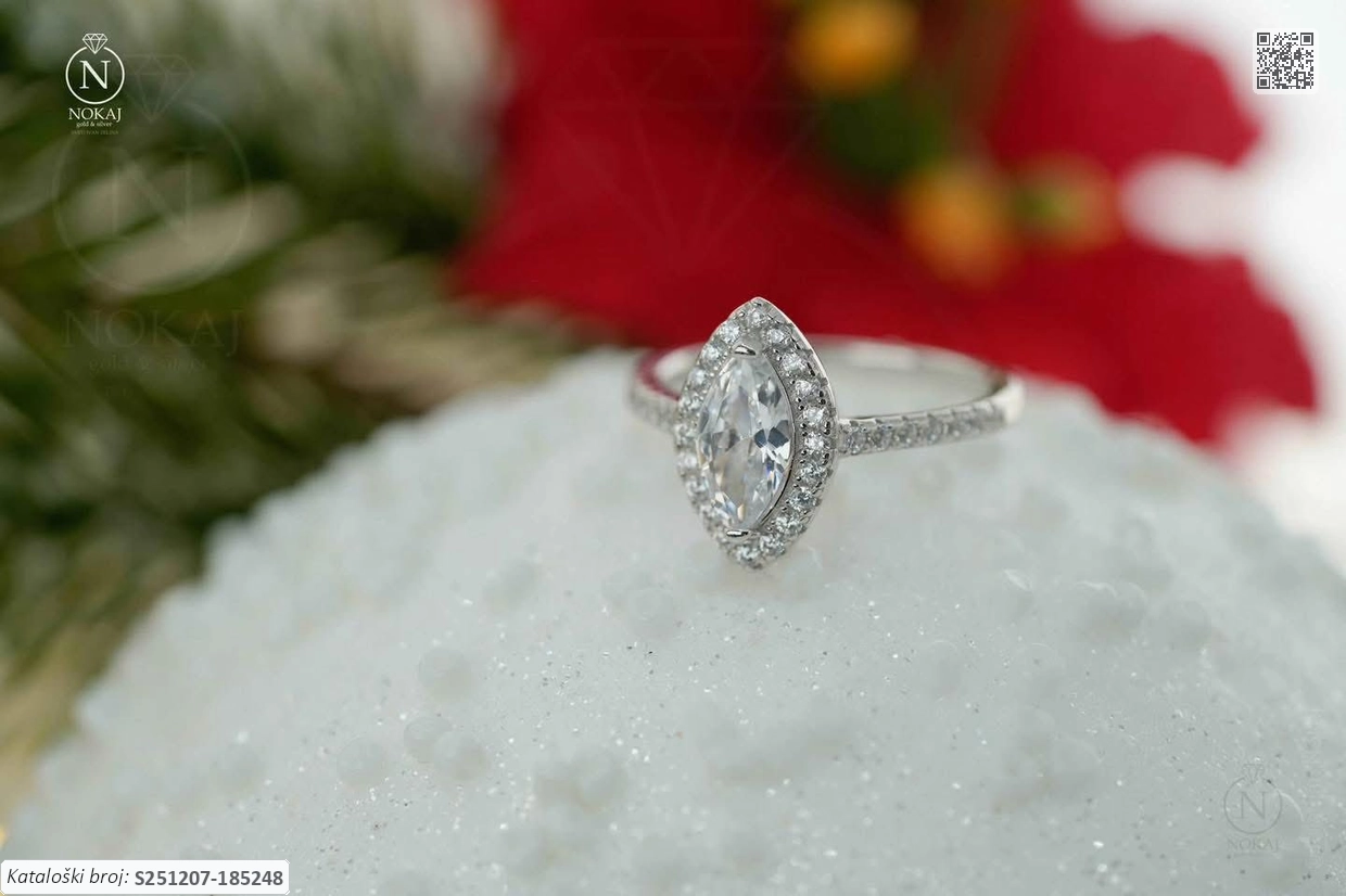 SREBRNI PRSTEN S CIRKONIMA (S251207-185248) - Slika 2