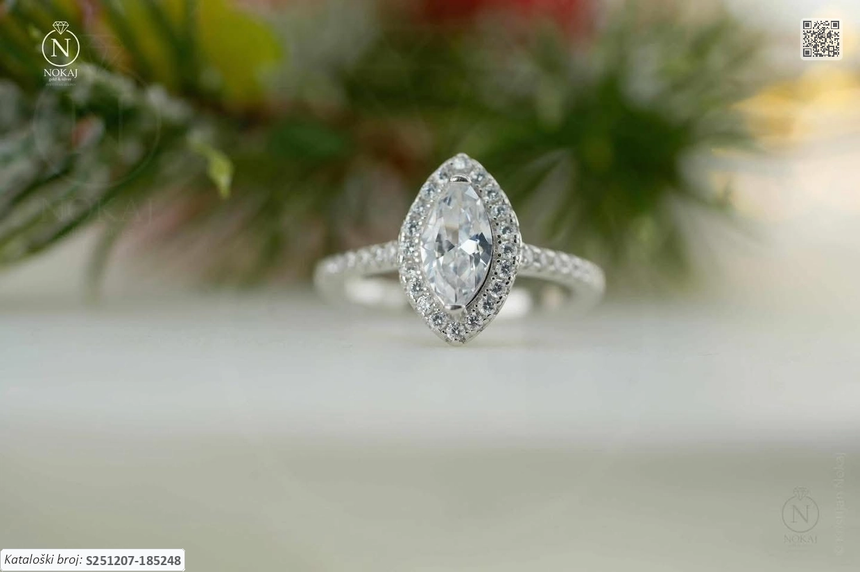 SREBRNI PRSTEN S CIRKONIMA (S251207-185248) - Slika 3