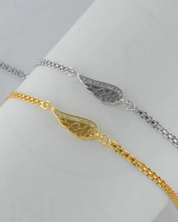 SREBRNA NARUKVICA S CIRKONIMA - SRCE (S251207-201111)