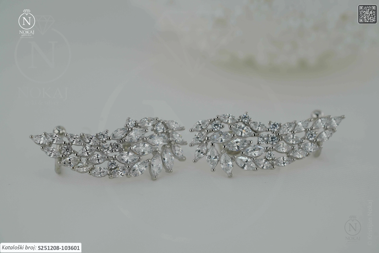 SREBRNE NAUŠNICE - ANĐELOVA KRILA (S251208-103601)