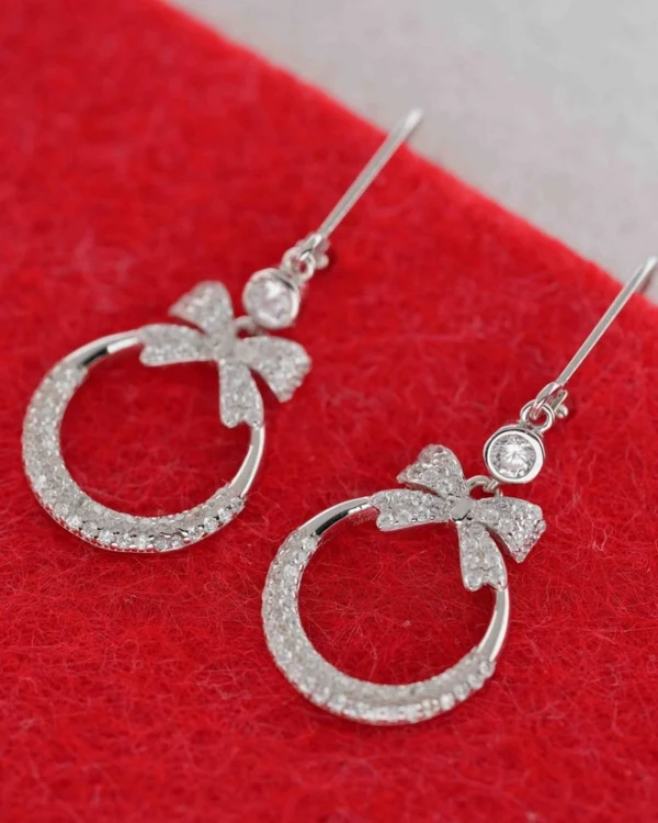 SREBRNE NAUŠNICE S CIRKONIMA - MAŠNICA (S251208-120337)