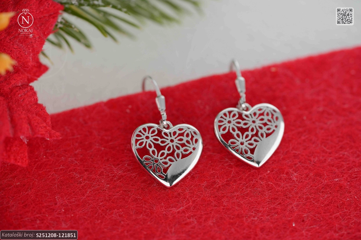 SREBRNE NAUŠNICE - SRCE (S251208-121851)