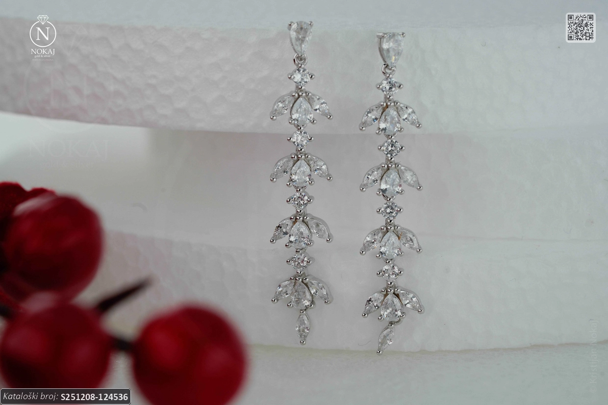 SREBRNE NAUŠNICE S CIRKONIMA (S251208-124536)