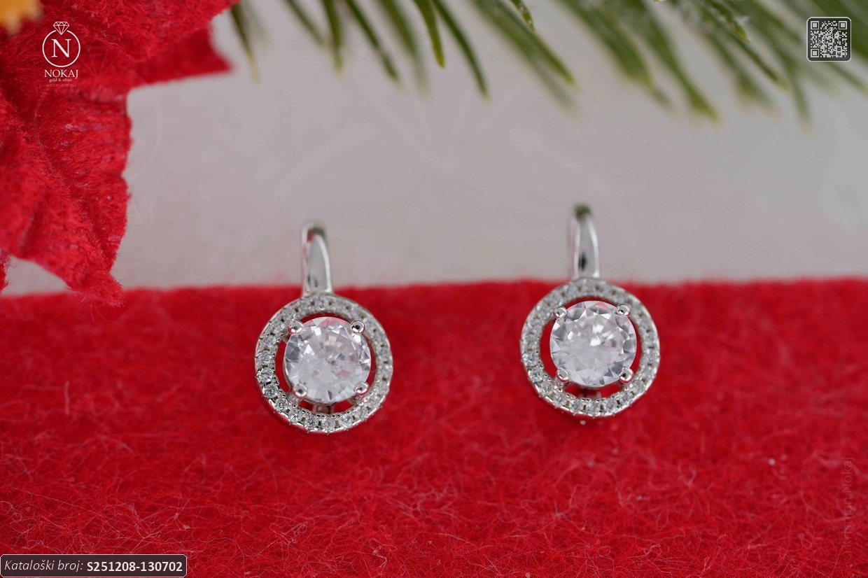 SREBRNE NAUŠNICE S CIRKONIMA (S251208-130702)