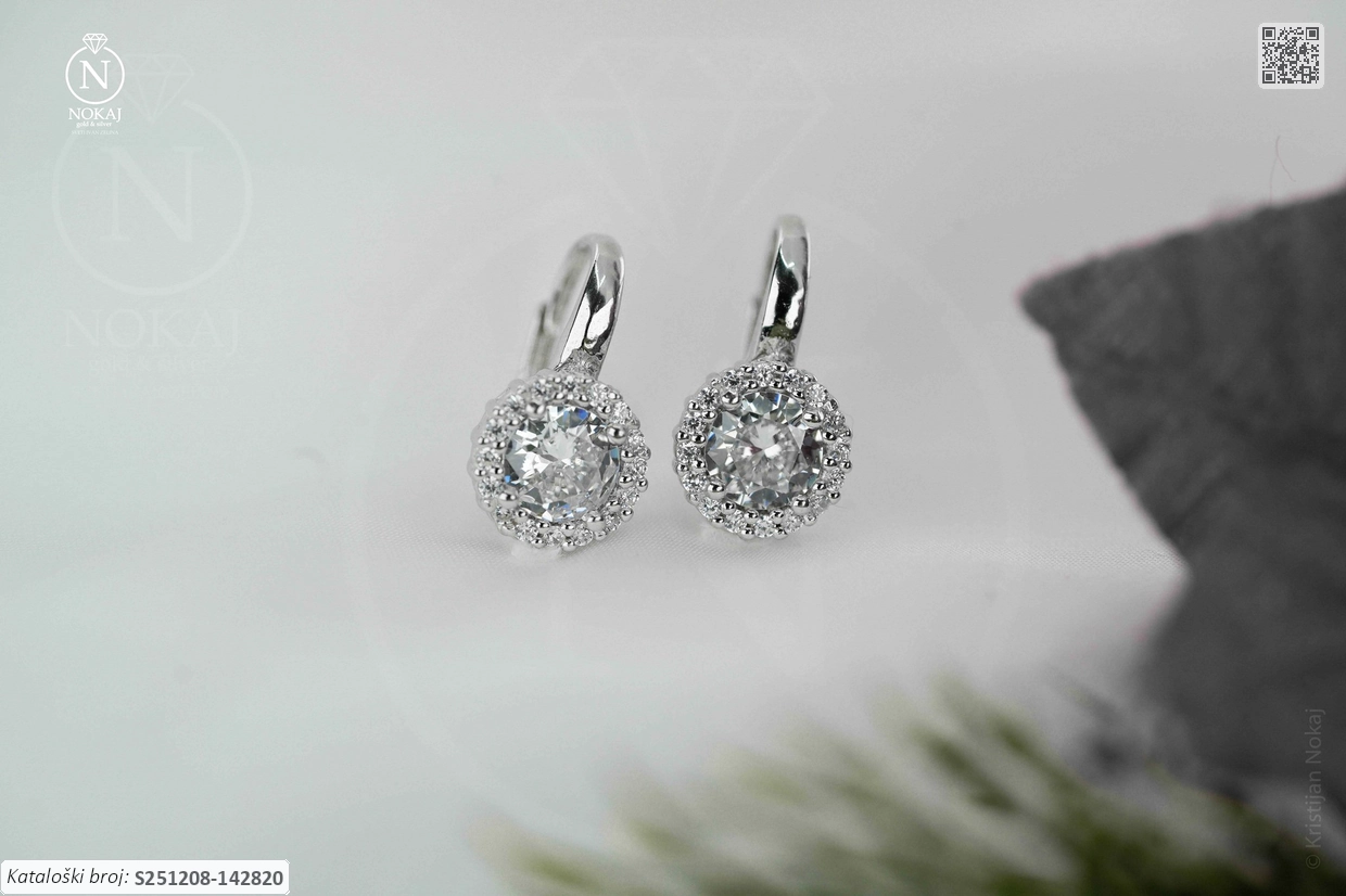 SREBRNE NAUŠNICE S CIRKONIMA (S251208-142820)