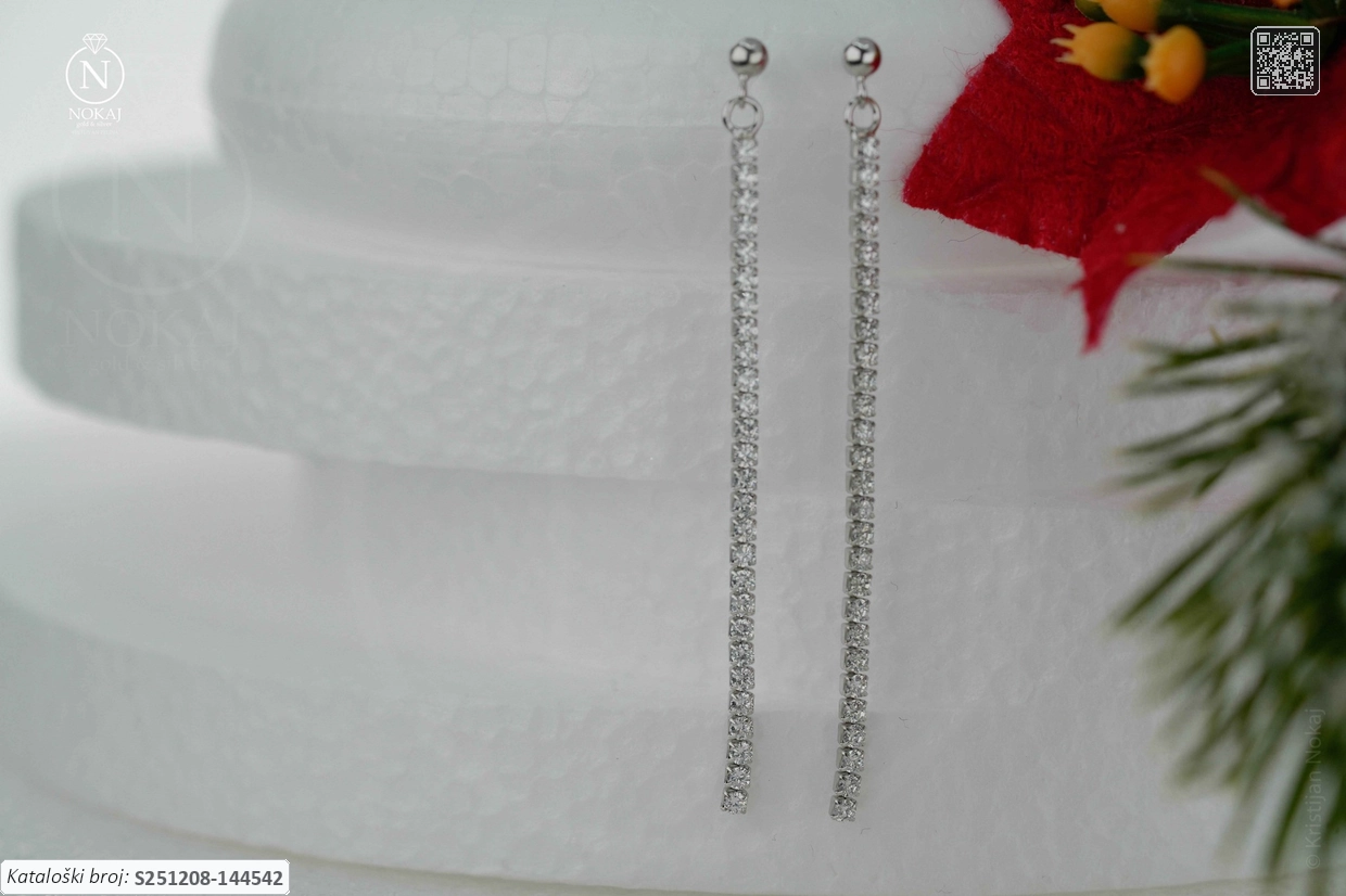 SREBRNE NAUŠNICE S CIRKONIMA (S251208-144542)